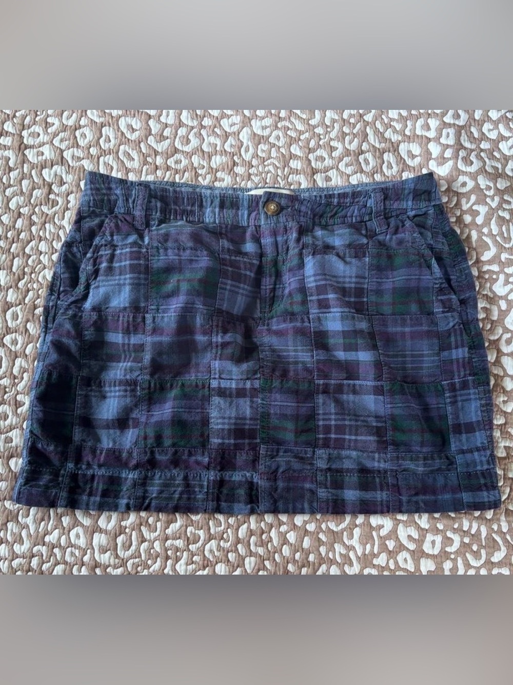 Plaid Skirt